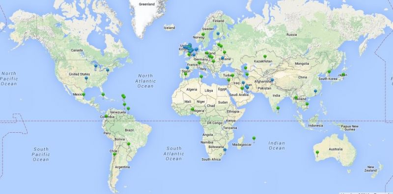 Monthly newsletter Touchpoint now read in over 100 countries