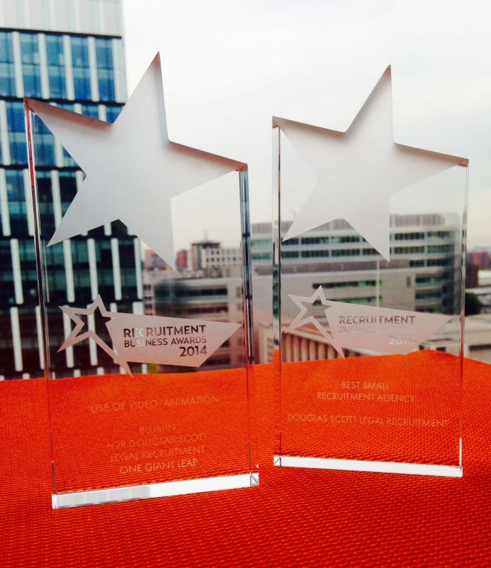 Double winners at the Recruitment Business Awards 2014