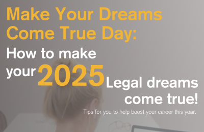 How to make your 2025 Legal dreams come true!