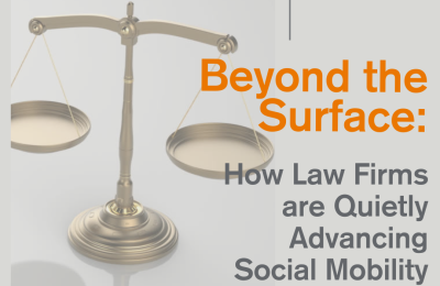 Beyond the surface: How law firms are quietly advancing social mobility