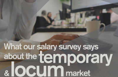 What our salary survey says about the temporary and locum market
