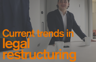 What are the current trends in legal restructuring?